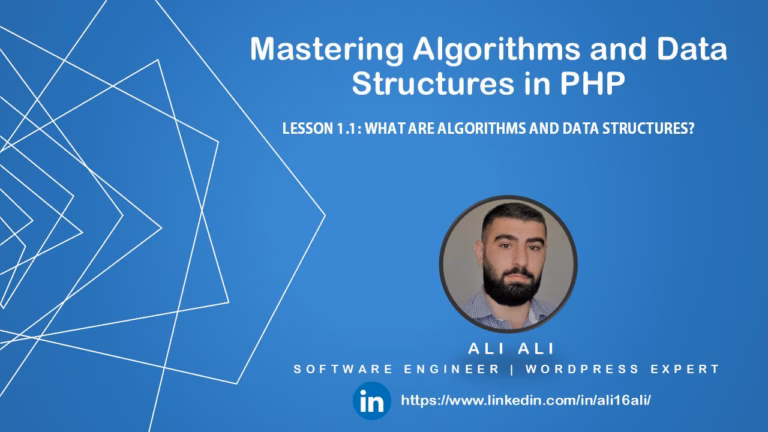 Mastering Algorithms and Data Structures in PHP