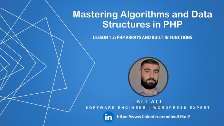PHP Arrays and Built-in Functions