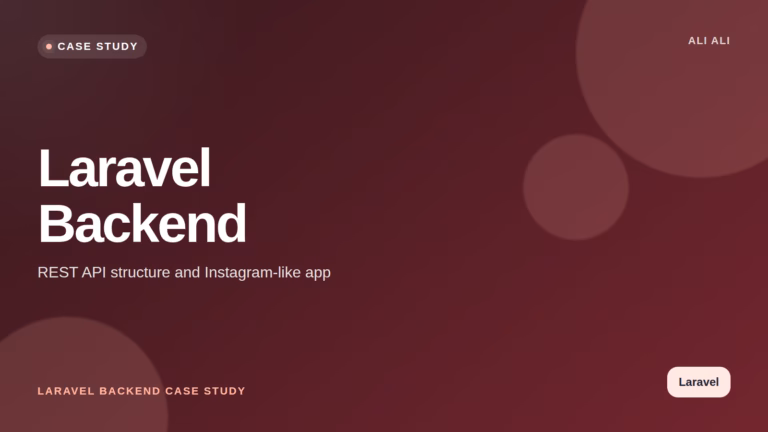 Laravel Backend