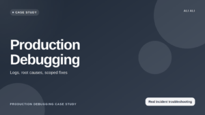 Production Debugging