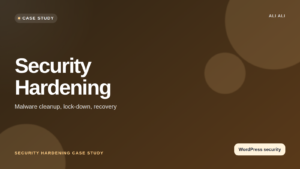 Security Hardening